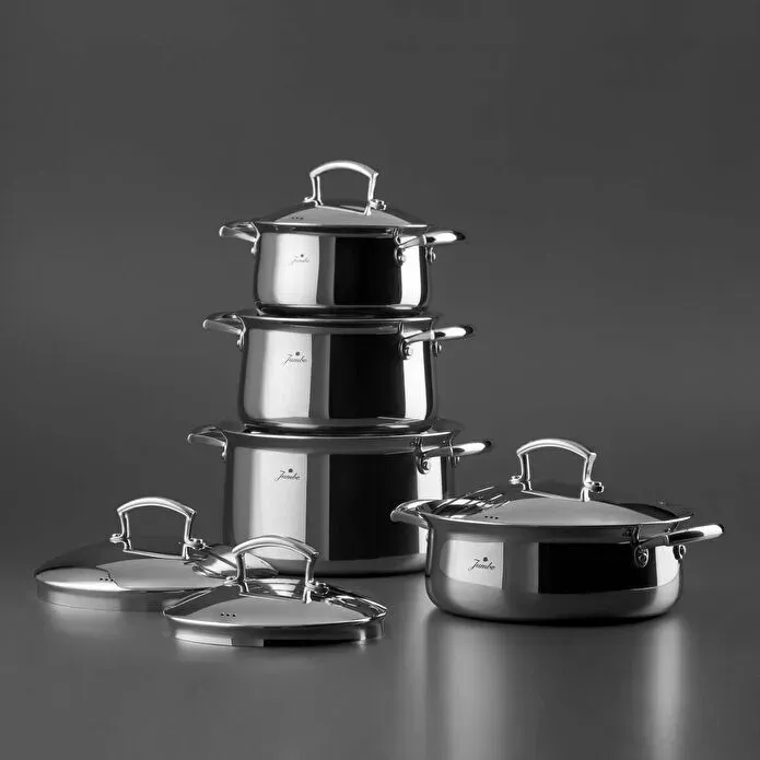 Jumbo Flame 4-teiliges Topf-Set