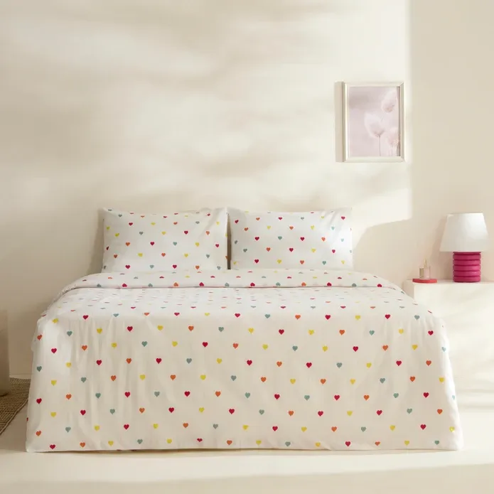 Sarah Anderson Amour Doppelbett Bettwäsche Set Multicolor