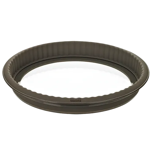 -Lurch- FlexiForm Quiche 26cm mit Glasboden braun