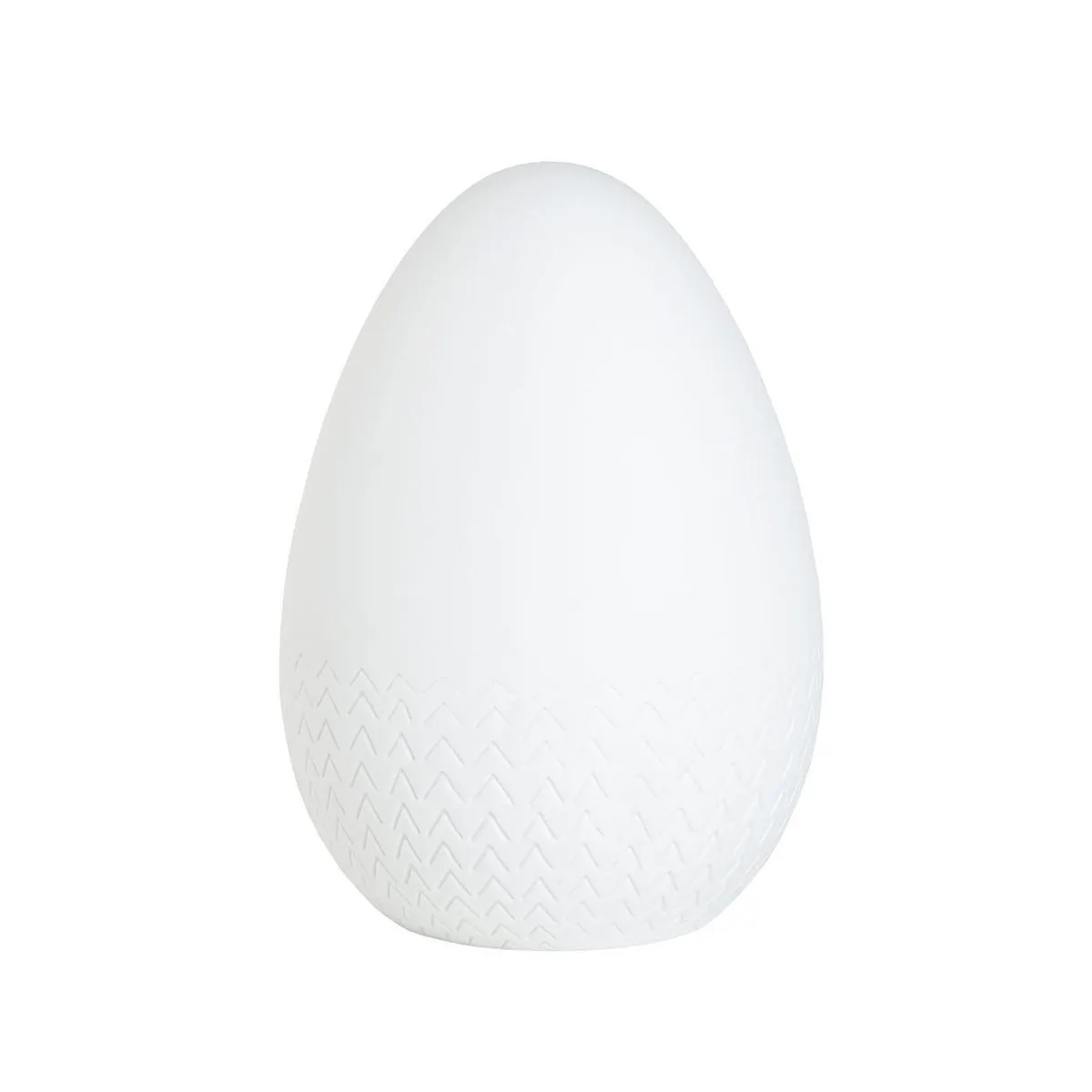 Porzeallan Ei 15,5 cm Zacken