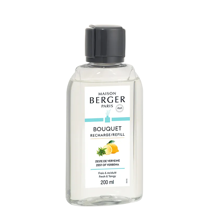 -Maison Berger Paris- Bouquet Refill "Zitronen-Verbene" Raumduft Diffuser, 200ml
