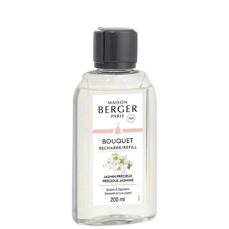 -Maison Berger Paris- Bouquet Refill "Edler Jasmin/Jasmin Précieux", Raumduft Diffuser, 200ml