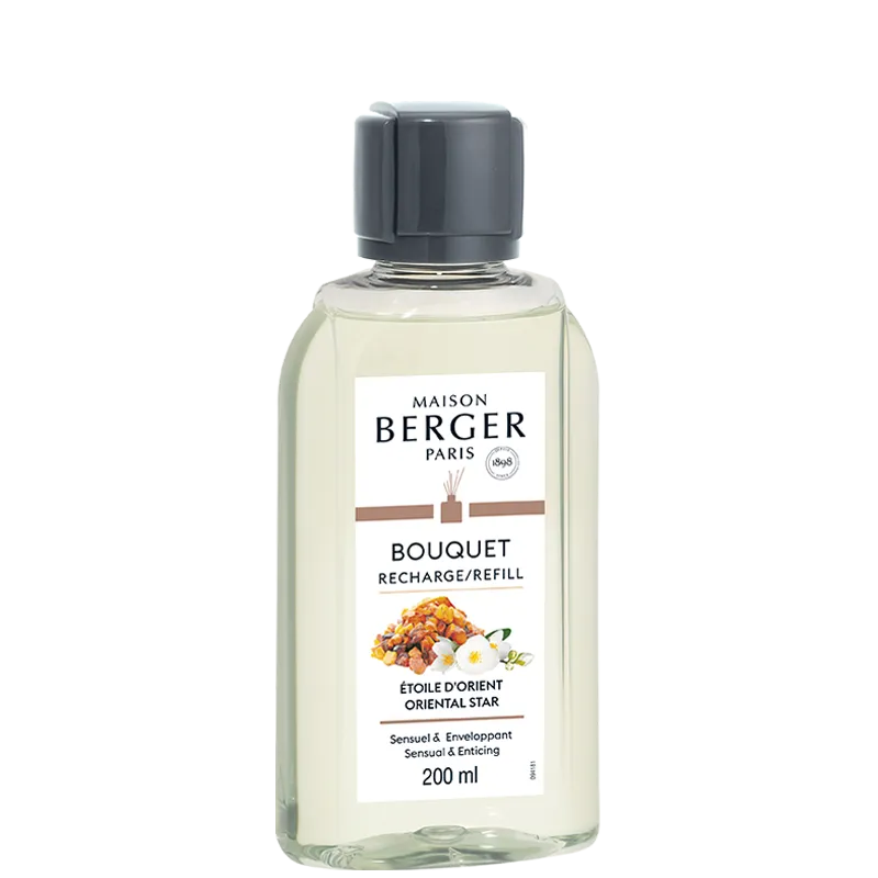 -Maison Berger Paris- Bouquet "Étoile d'Orient/Orientalischer Traum", Raumduft Diffuser, 200ml
