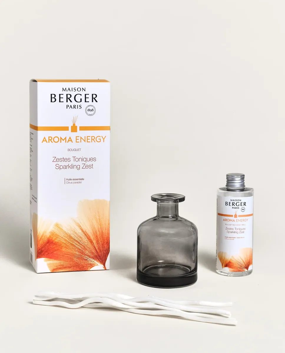 -Maison Berger Paris- "Aroma Energy" Duftbouquet Glas mit 180ml Parfum