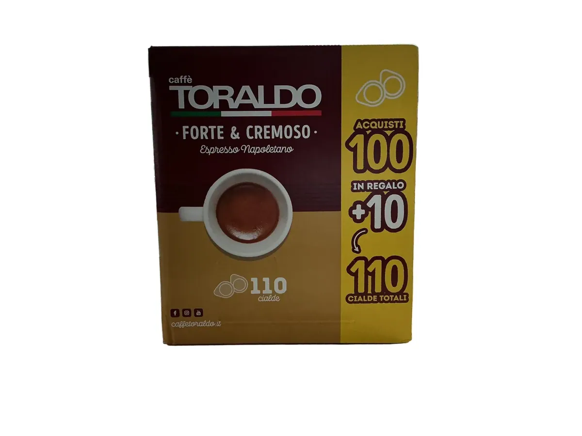 Toraldo Espresso Napoletano 110 Cialde