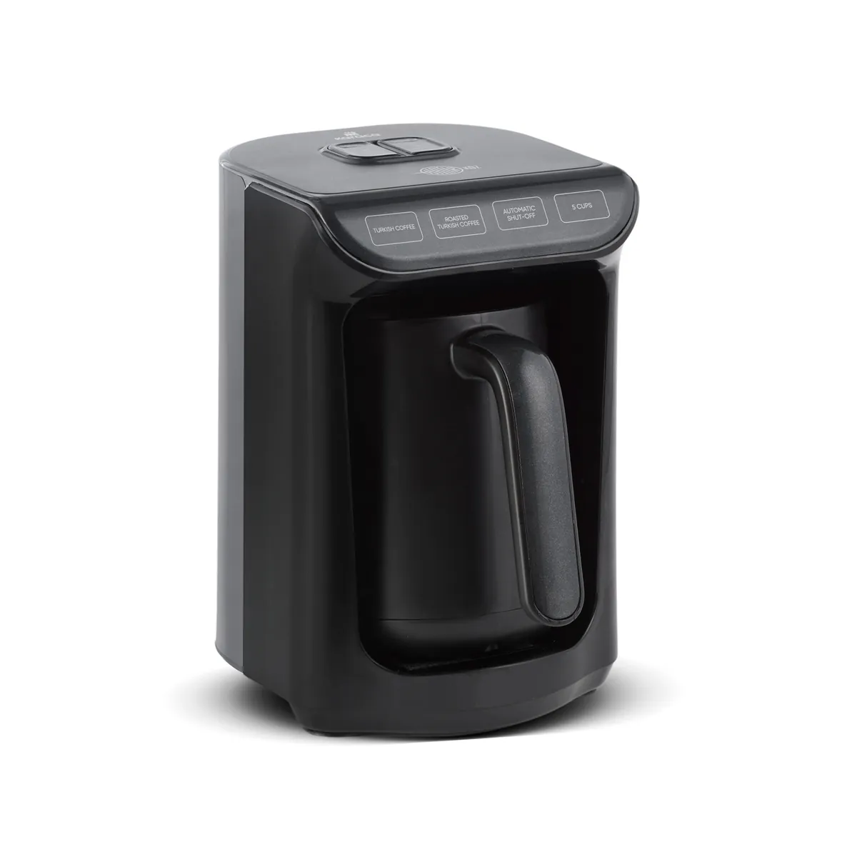 Karaca Hatır Kaffeemaschine mit Röstfunktion Shiny Black, 535 W