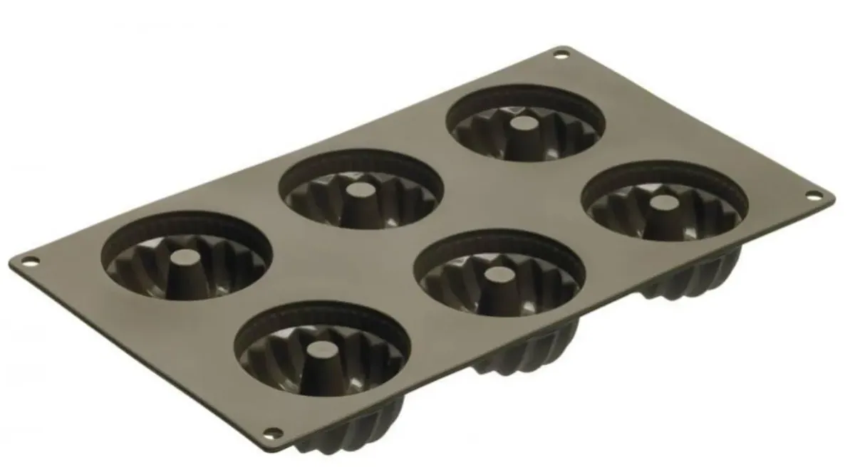 Hochwertige Original Lurch Mini - Gugelhupf, Lurch Backformen sind aus 100% flexiblem Platin-Silikon.