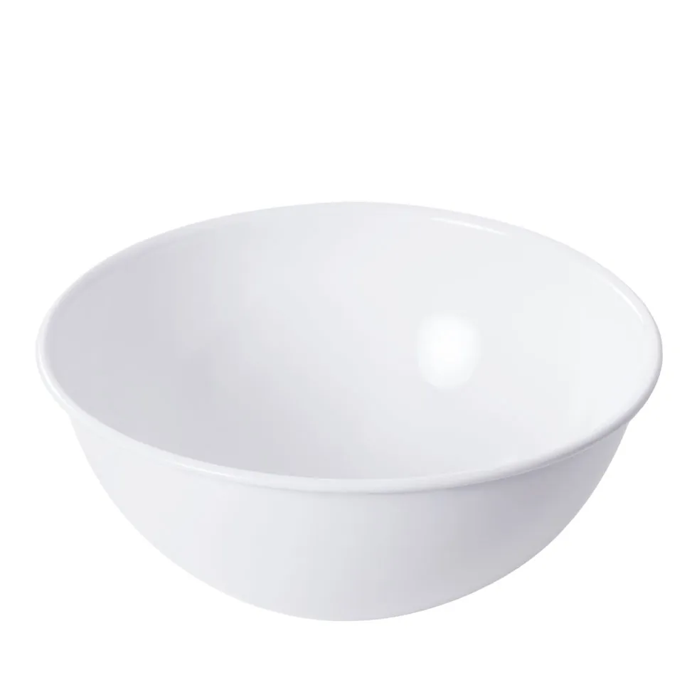 Obst- und Salatschüssel Riess weiß, 30cm