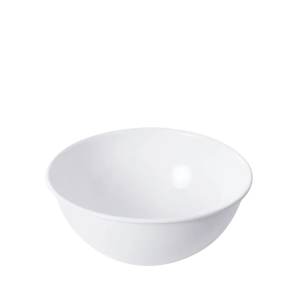 Obst- und Salatschüssel Riess weiß, Ø22cm