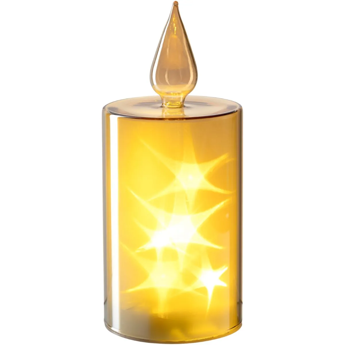 Leonardo CAPANNA LED Kerze gold