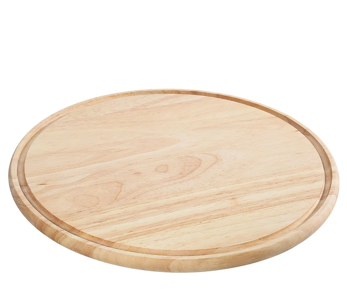 Zassenhaus Pizzateller aus Gummibaumholz Ø 33 cm