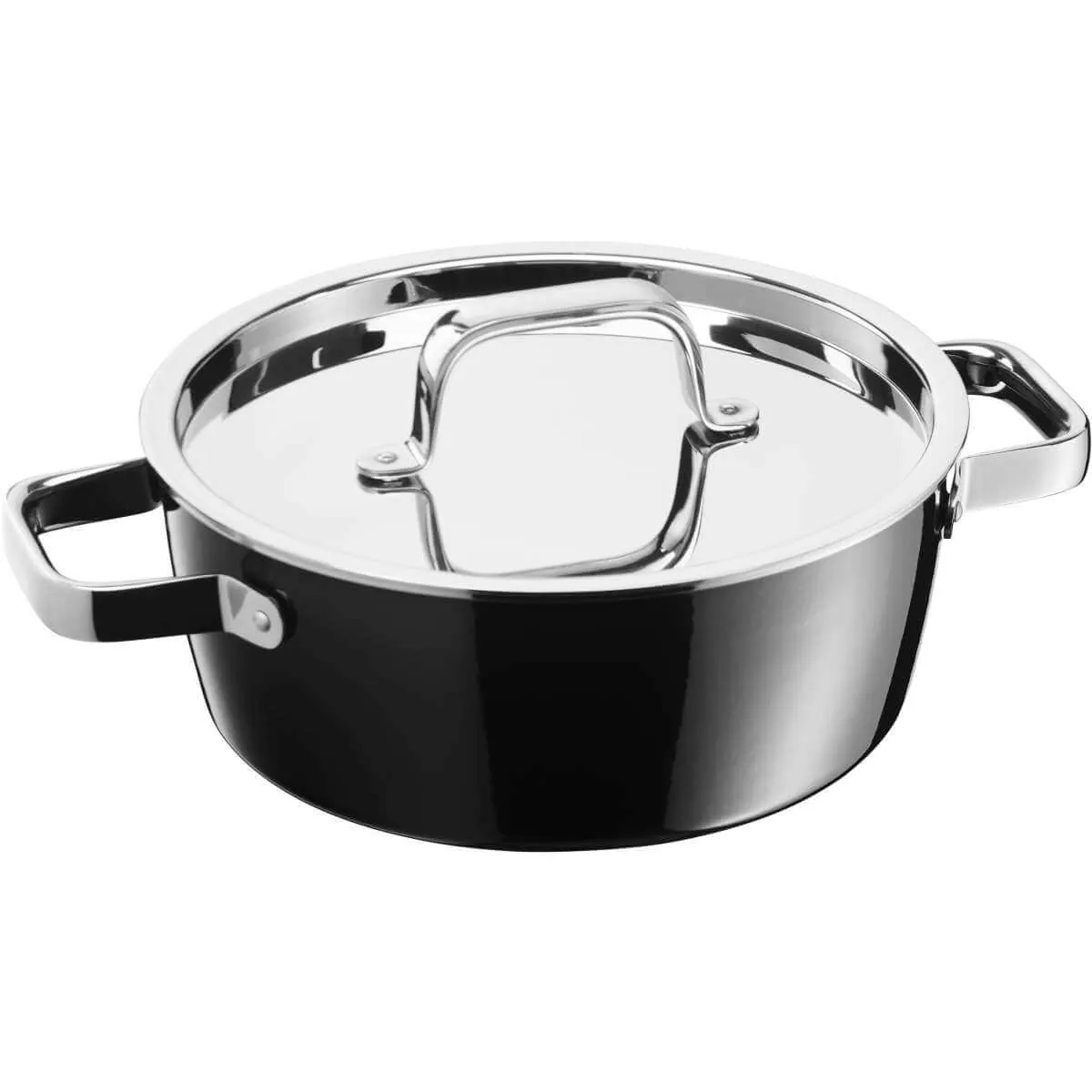 WMF Bratentopf Fusiontec Aromatic 22cm Black