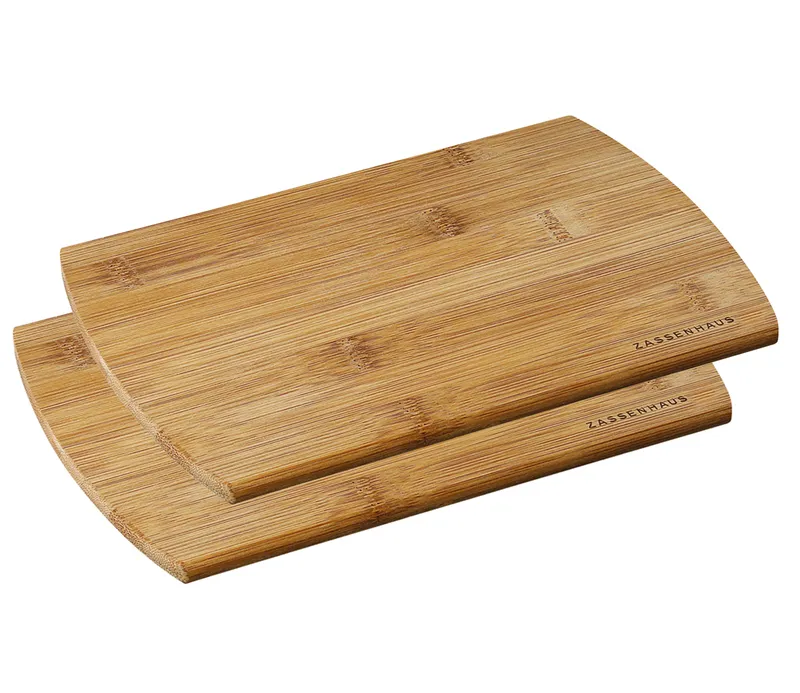 Zassenhaus Eco Line Frühstücksbrett Bambus 22cm 2 Stück
