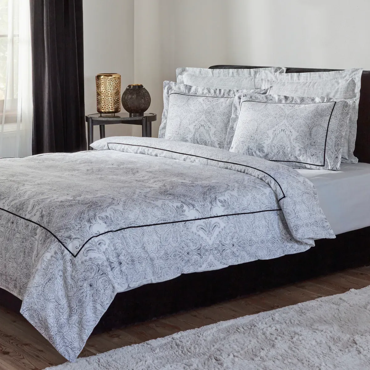 Karaca Home Siya Bettwäsche-Set Doppelbett 240 x 260 cm, Multicolor