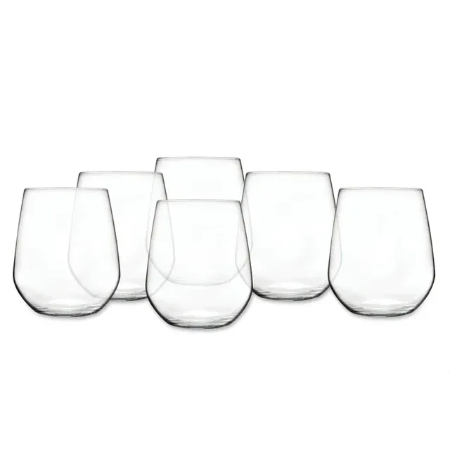 RCR Universum 6-teiliges Trinkglas-Set, 430 ml, Transparent