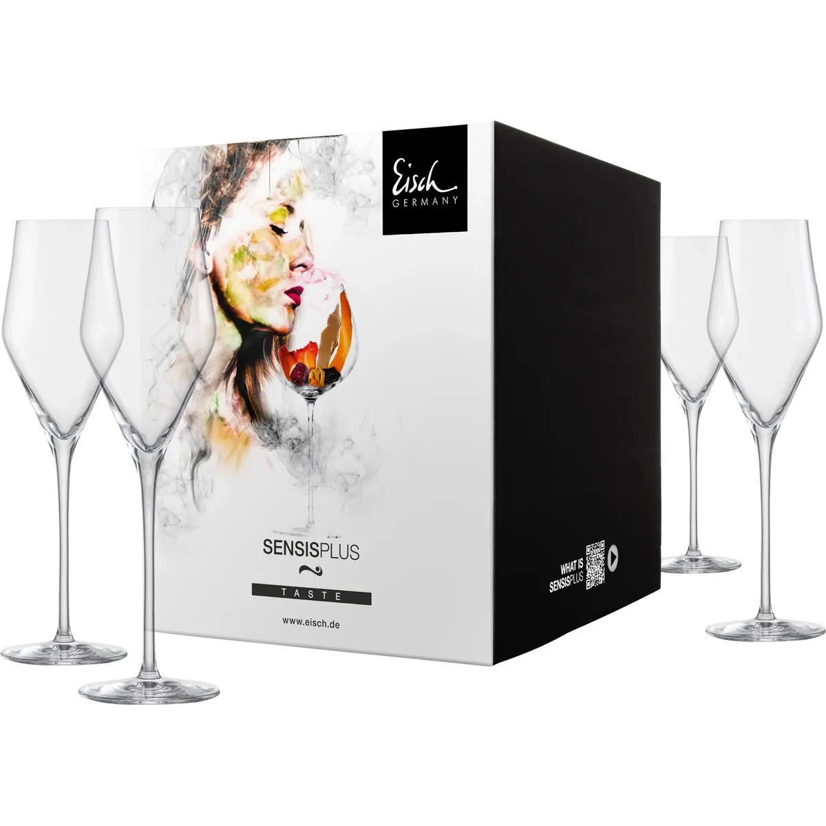 Eisch Champagnerglas Sky SENSISPLUS - 4 Stück im Geschenkkarton 518/7