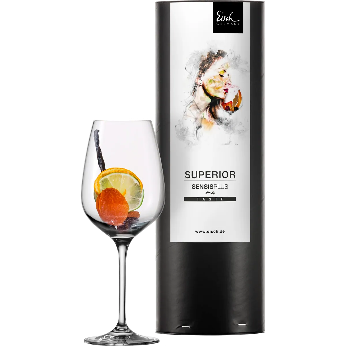 Weißweinglas Superior SENSISPLUS in Geschenkröhre 500/3