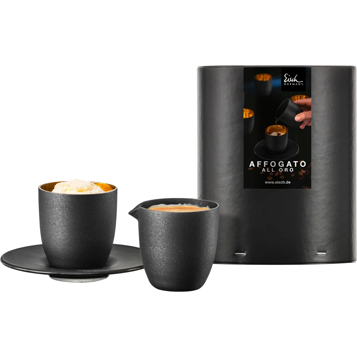 Eisch Affogato al oro - Cosmo gold in Geschenkröhre 109/65