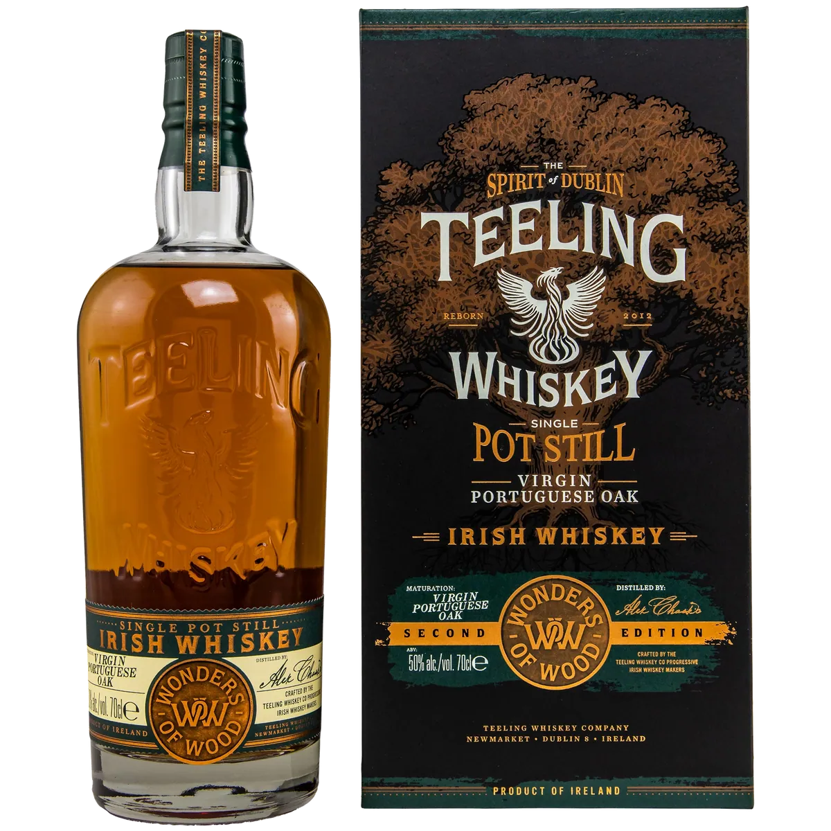 Teeling Single Pot Still portugiesische Virginia-Eiche Wonders of Wood 2nd Edition
