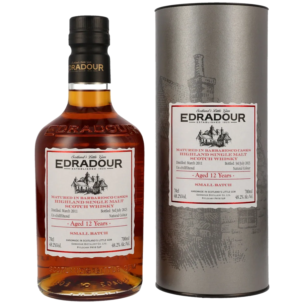 Edradour 12 Jahre Barbaresco Small Batch