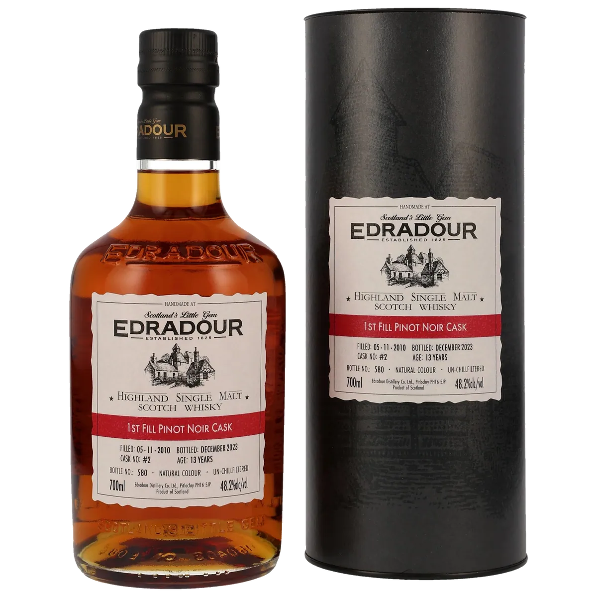 Edradour 13 Jahre Pinot Noir Cask St. Michael Eppan