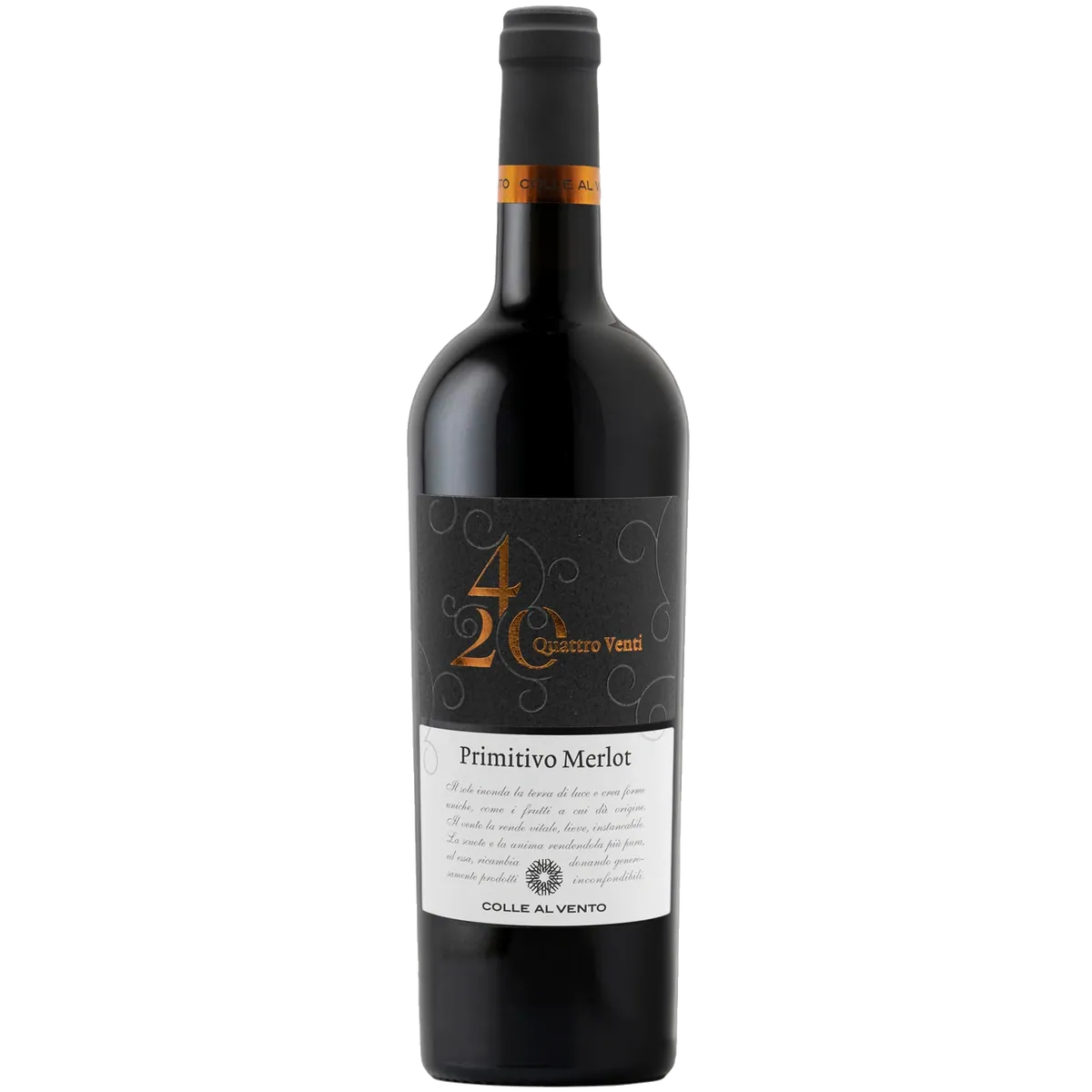 Colle al Vento 4/20 Primitivo Merlot IGP 2024/2025