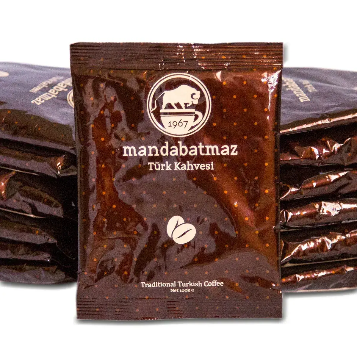 Mandabatmaz Türkischer Kaffee 100g - 10 Stück