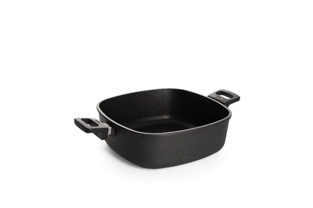 Woll – Viereckiger Bräter Induktion, 28x28 cm, Nowo Titanium, Antihaft, Spülmaschinenfest