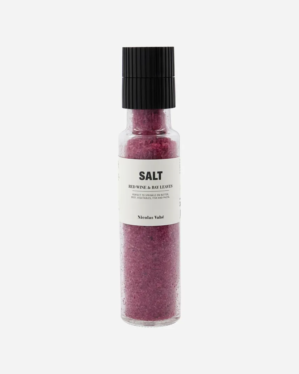Gewürzmühle SALZ / Rotwein / Lorbeerblätter