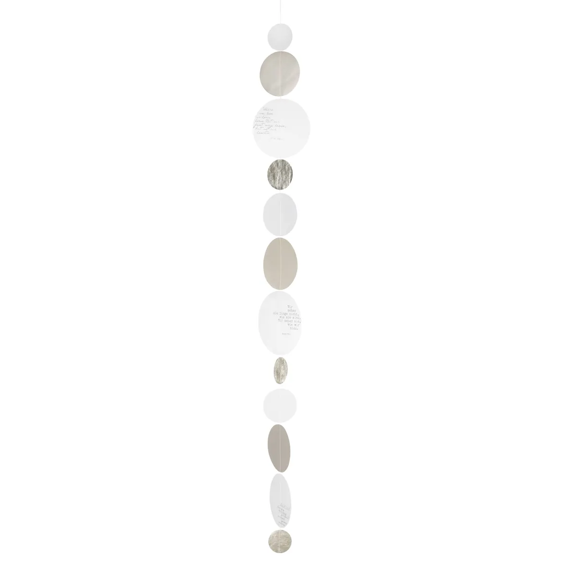 Zuhause Kreiskette groß 150 cm