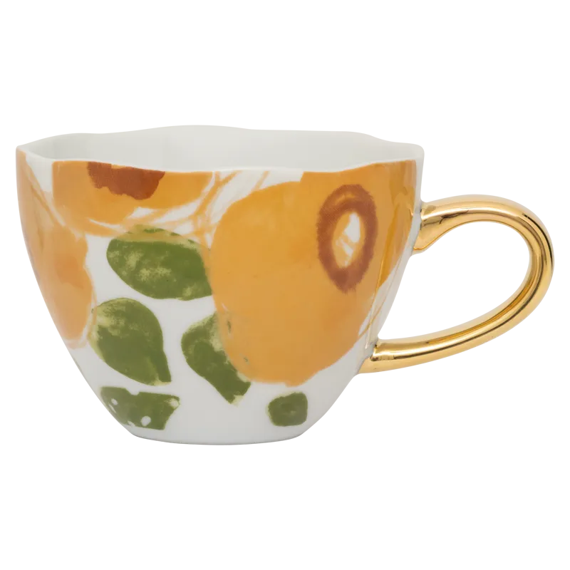 MorningCup FLORAL Caramel