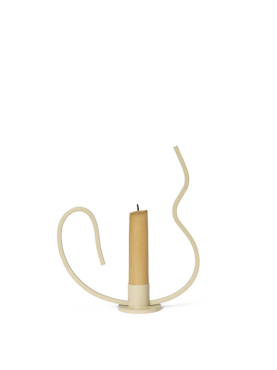 VALSE Kerzenleuchter Cashmere niedrig