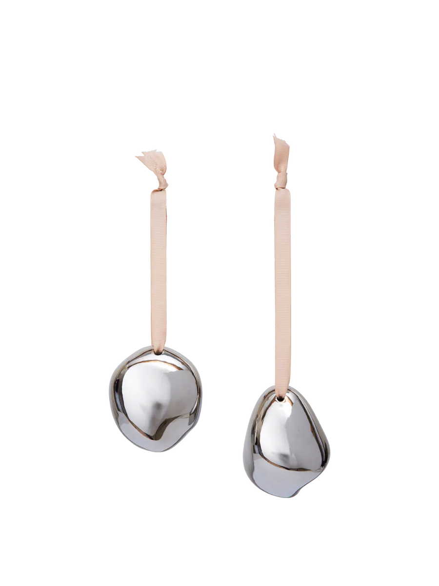 BELLURE Kugeln Set 2 Silver