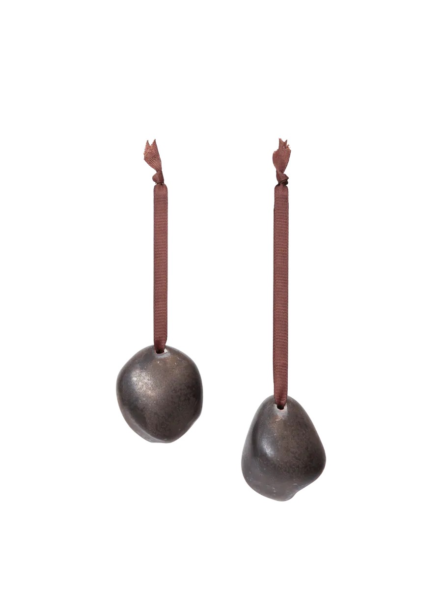 BELLURE Kugeln Set 2 Rustic Braun