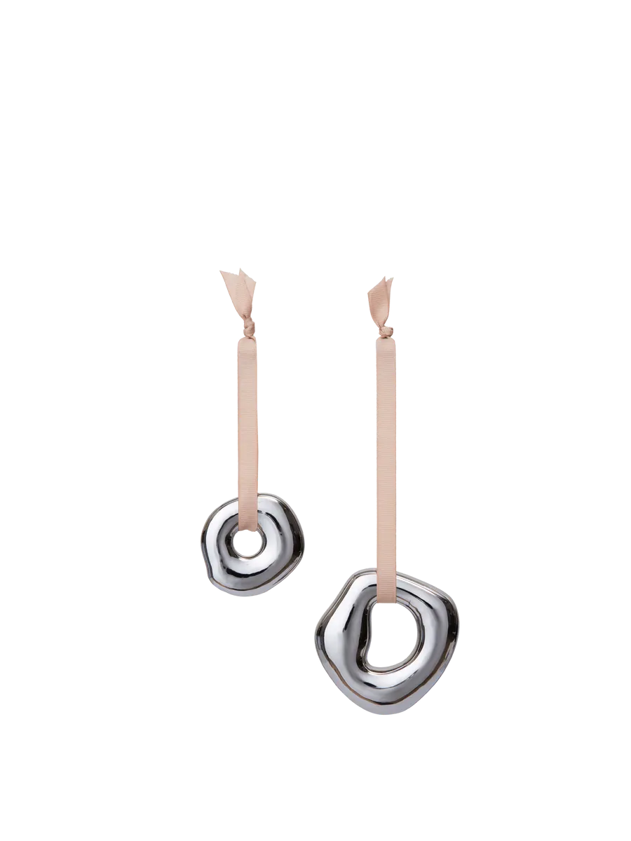ORRITH Ornaments ( 2 ) Silver
