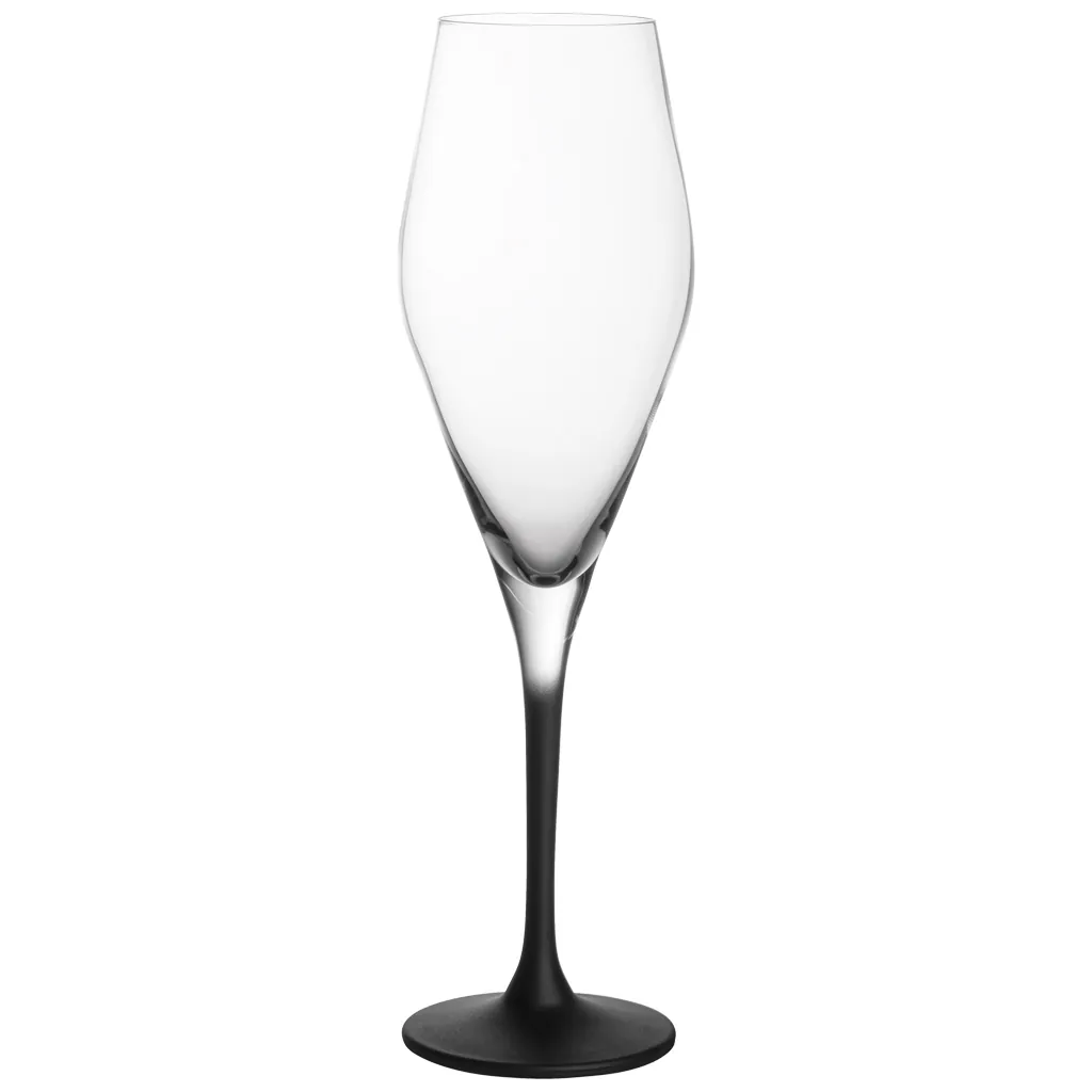 Villeroy & Boch Manufacture Rock Sektglas, 4 Stück, 260 ml