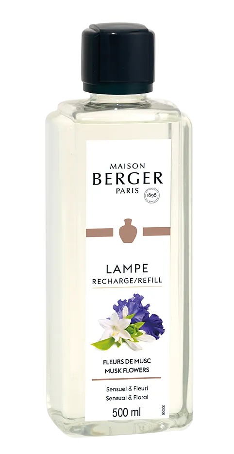 -Maison Berger Paris- Fleurs de Musc / Musk Flower 500ml
