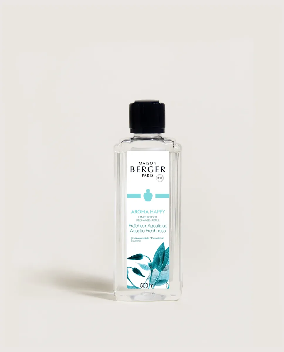 -Maison Berger Paris- "Aroma Happy" Fraîcheur Aquatique/Aquatic Freshness 500ml