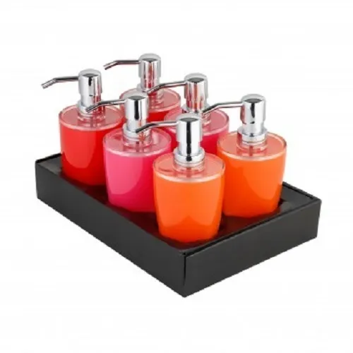 Seifenspender Graz orange/pink/rot