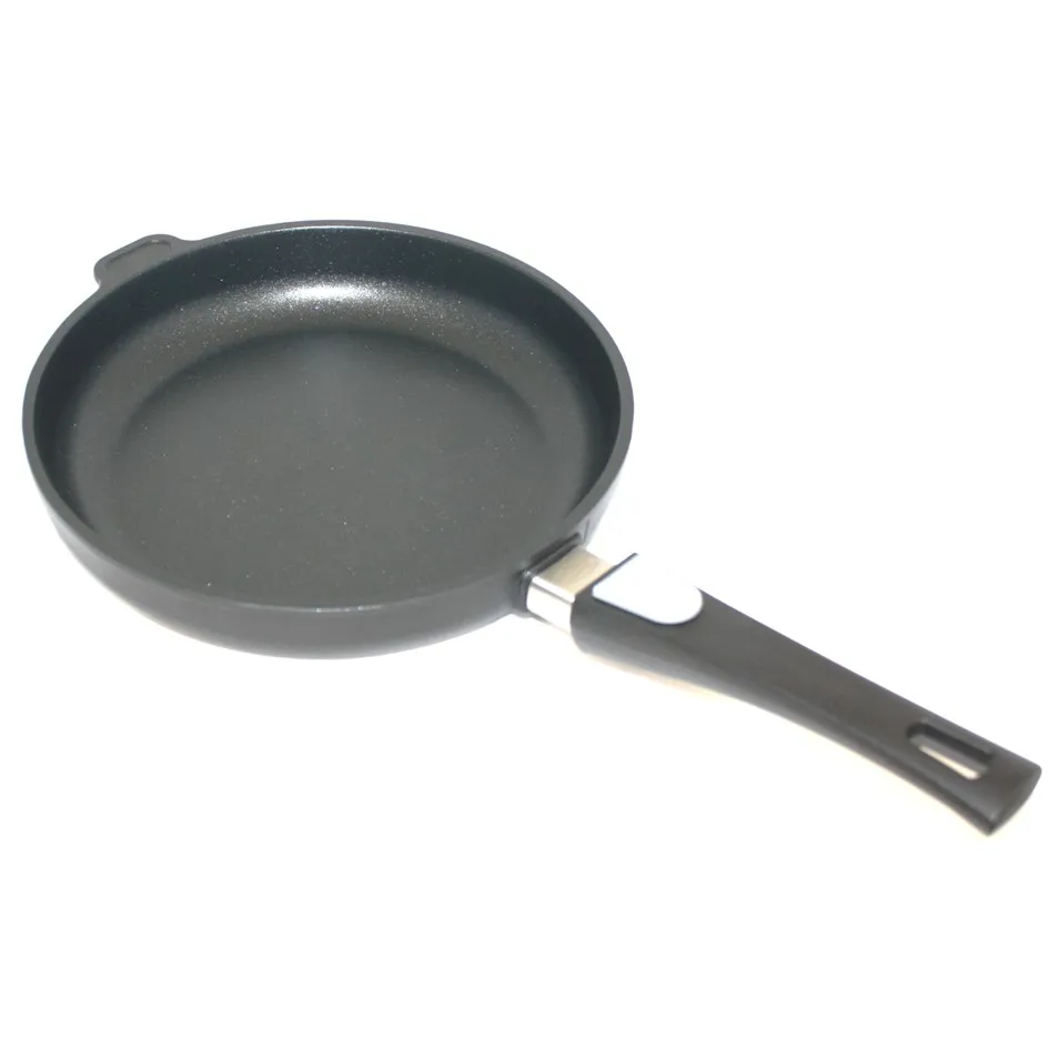 Pfannen Joschi Flachrand Pfanne 26 cm abnehmbarer Stiel für alle Herdarten (inklusiv Induktion)