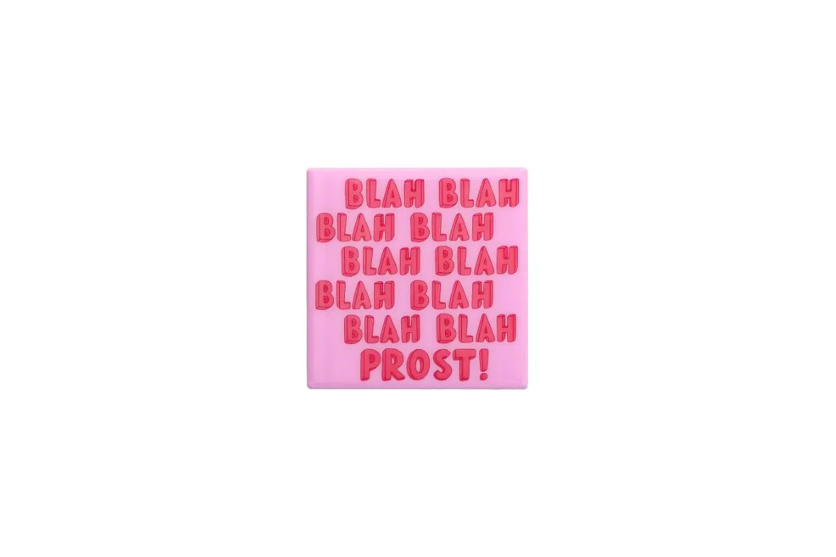 Giftcompany Love Tiles Untersetzer aus Terracotta – 11 x 11 cm