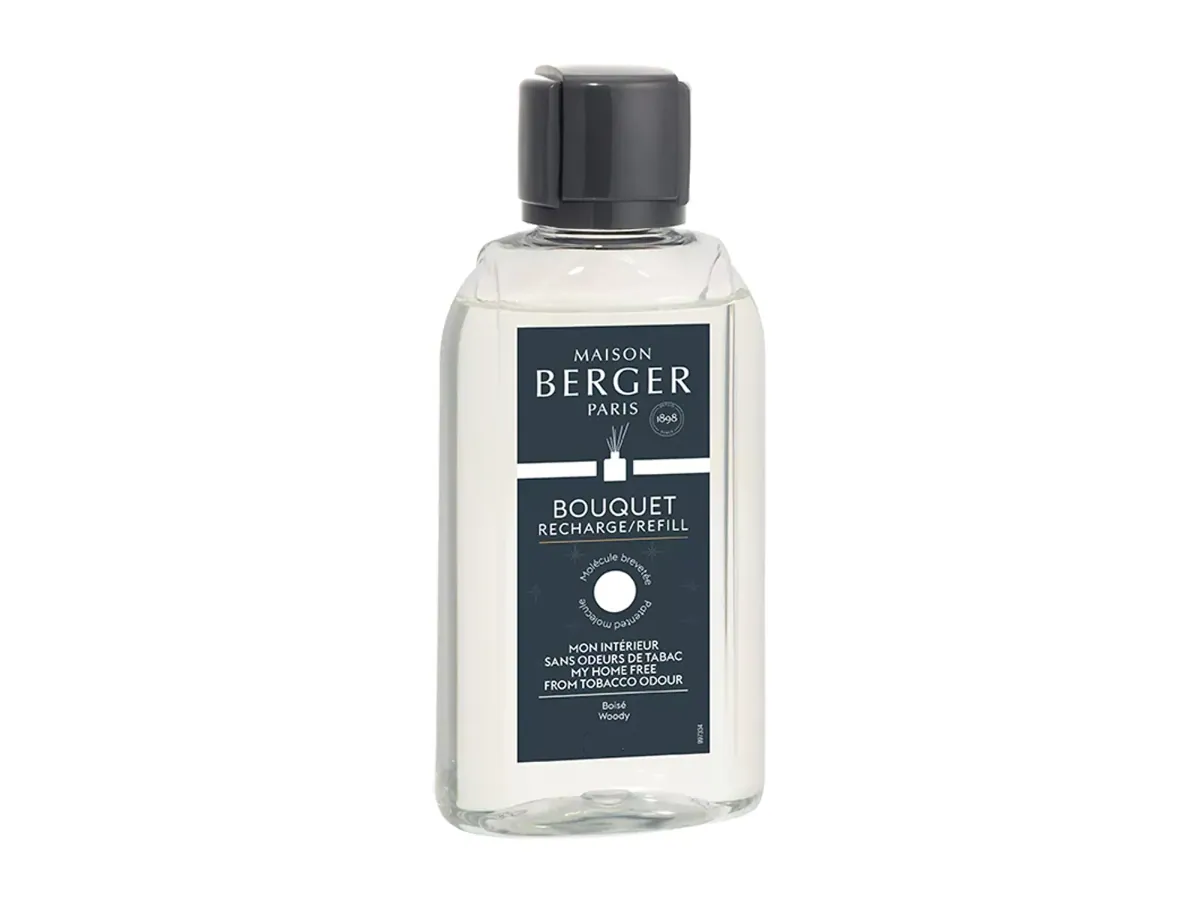 -Maison Berger Paris- Bouquet Refill "Mein Zuhause ohne Tabakgerüche", Raumduft Diffuser, 200ml