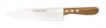 -Burgvogel Cutlery Solingen- Kochmesser 20cm, Olivenholz gestanzt