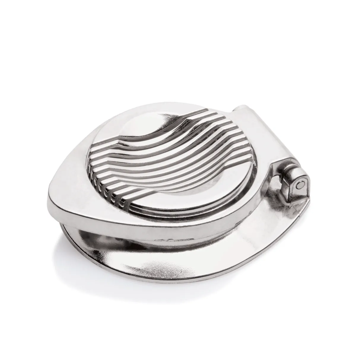 Eierschneider für 3 mm breite Scheiben, Ø 12 cm, Aluguss, Edelstahl