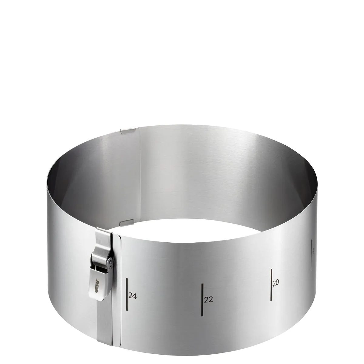 -GEFU- "TONDO CLIP" Tortenring H 10 cm von 16 cm bis 30 cm