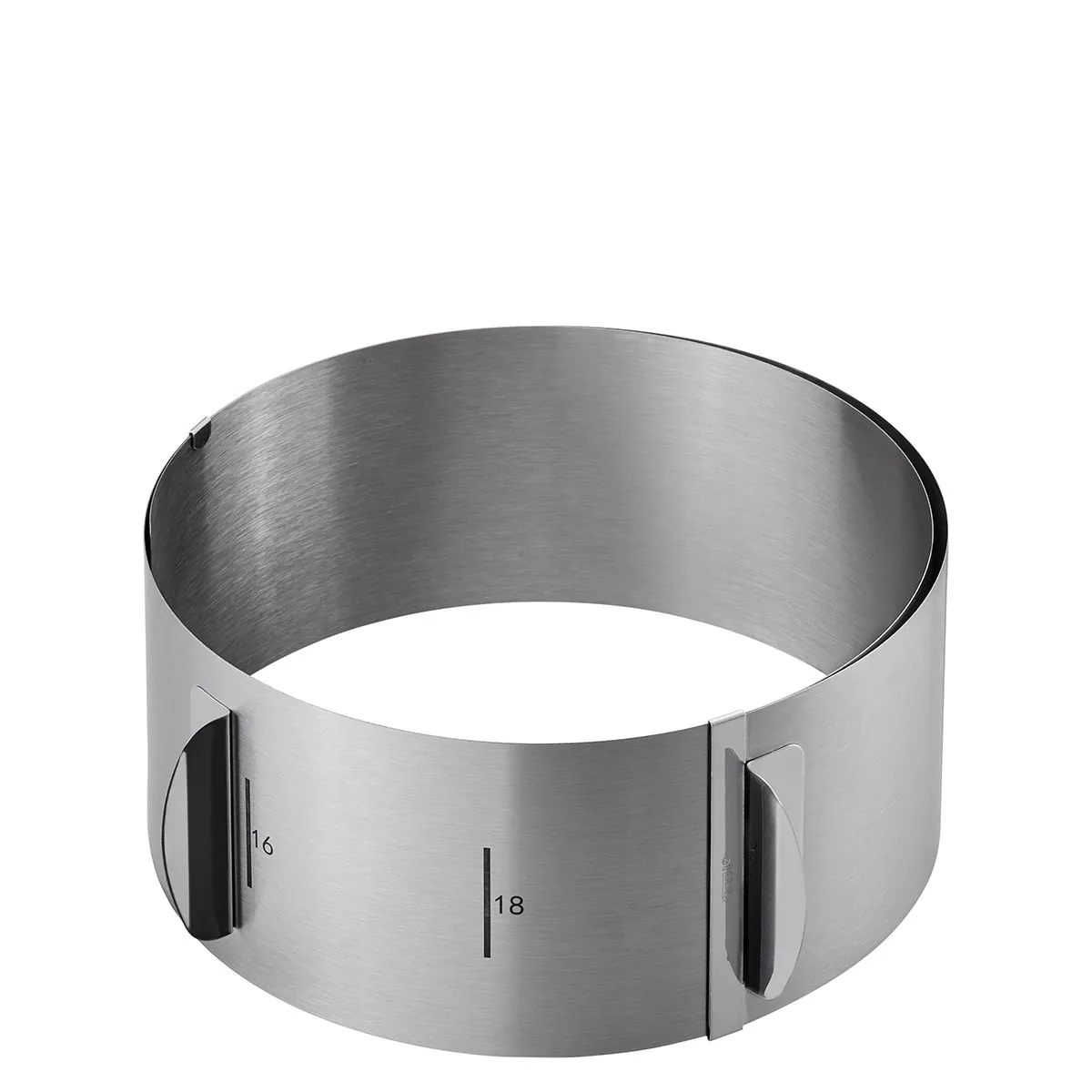 -GEFU- "TONDO" Tortenring H 8,5 cm, Duschmesser von 16 cm bis 30 cm