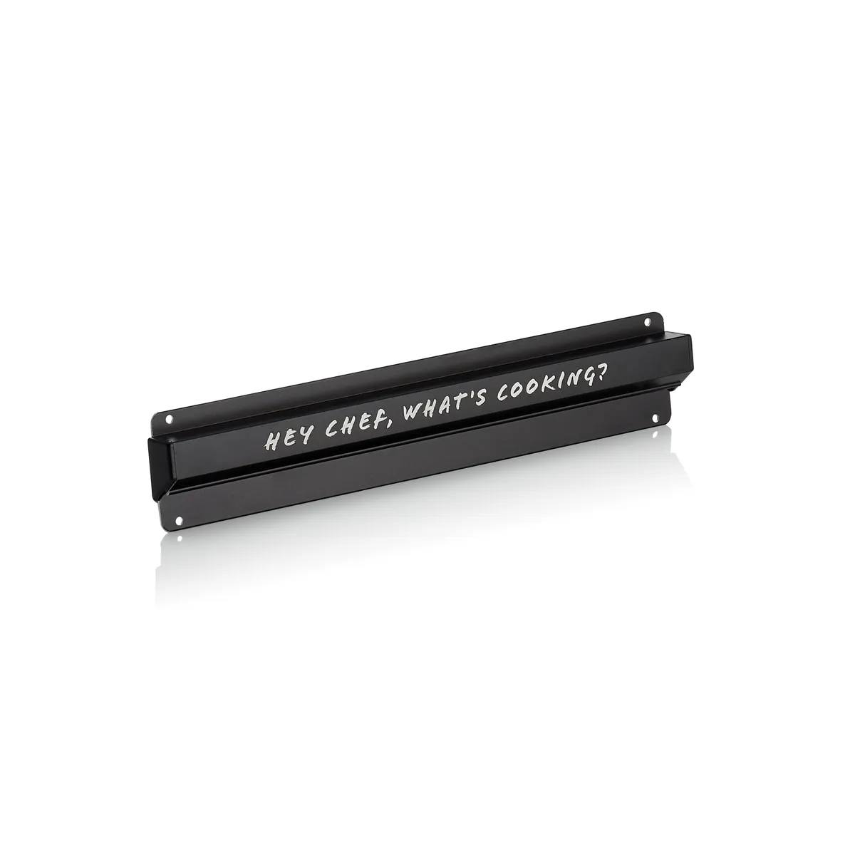 Bonschiene mit Schriftzug, 30 - 60 cm, Aluminium