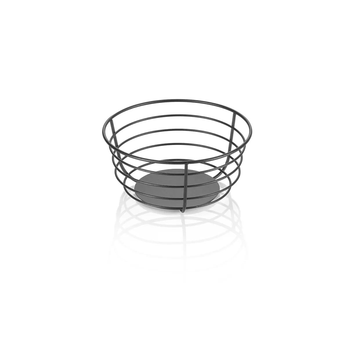 Buffetkorb Steelnest, Ø 19 oder 23 cm, Höhe 9 cm, Metall, pulverbeschichtet