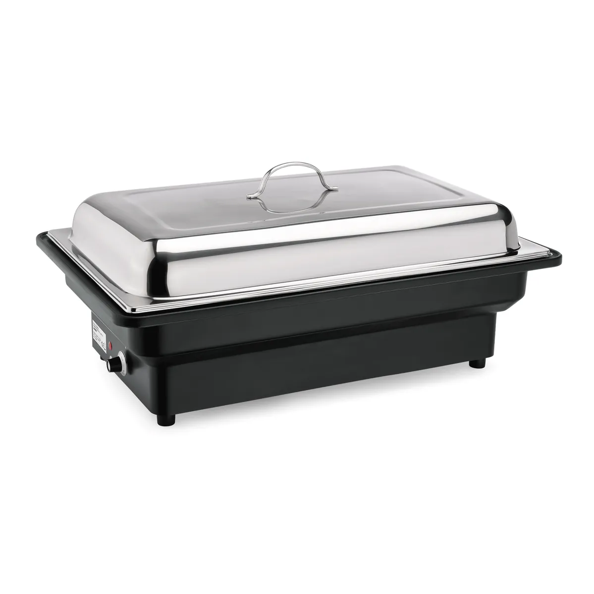 Elektro Chafing Dish GN 1/1, 56 x 36 x 25 cm, Polypropylen, Chromnickelstahl