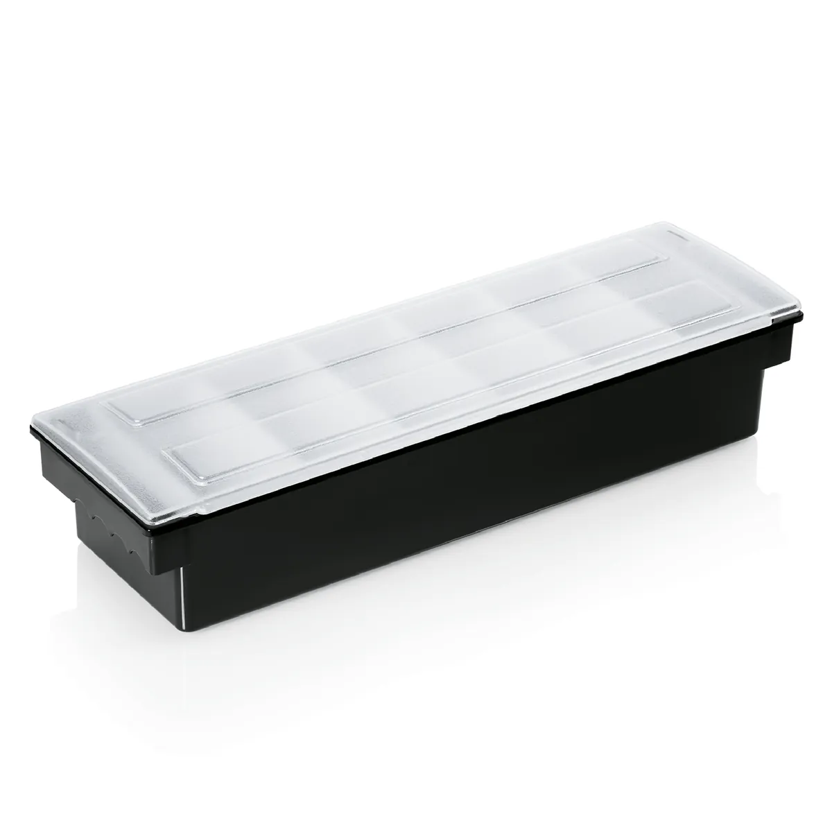 Zutatenbehälter mit 6 Einsätzen à 0,45 ltr., 50 x 16 x 9 cm, ABS, Polycarbonat